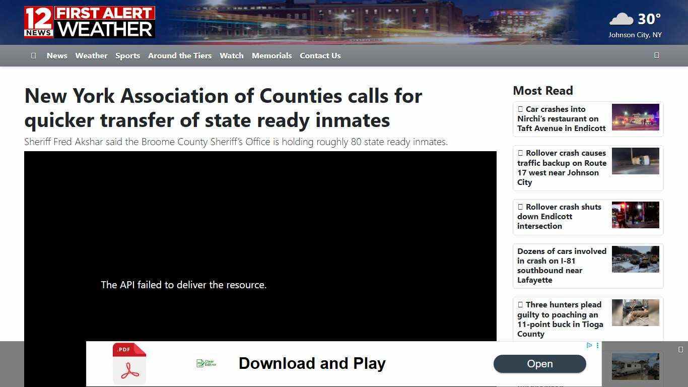 New York Association of Counties calls for quicker transfer of state ready inmates